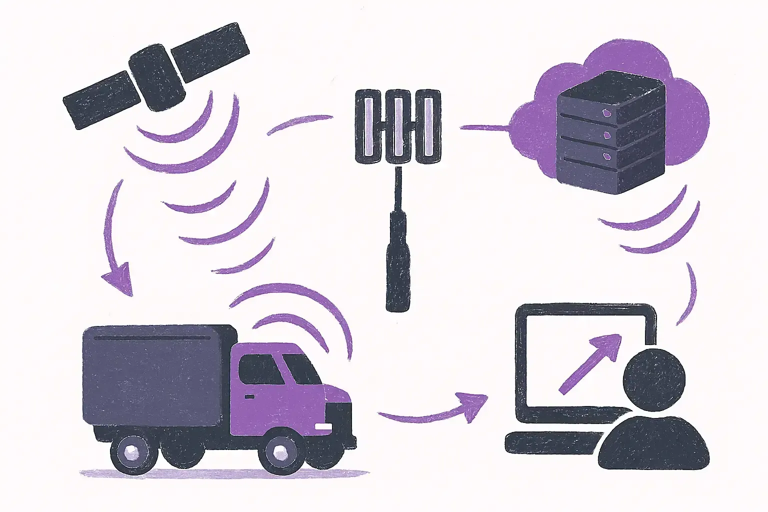 كيف يعمل نظام تتبع المركبات GPS (1).webp