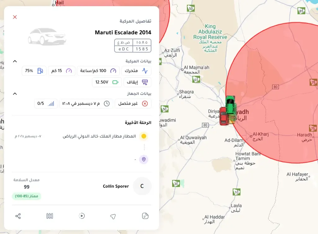 تتبع المركبات - فليتوو